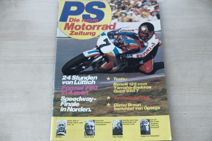 Deckblatt PS Sport Motorrad (11/1975)